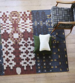 Designers Guild Firle rug Rosewood RUGDG0831 Rosewood