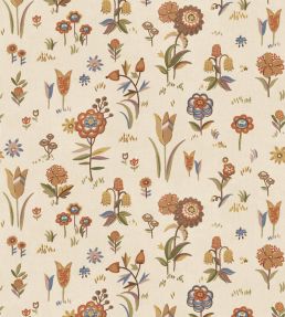 Firle Meadow Wallpaper by Mulberry Home Spice
