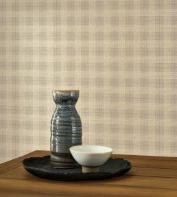 Fitting Room Wallpaper by Casadeco Beige ficelle