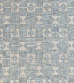 Flag Fabric by Fermoie Powder Blue
