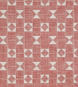 Flag Fabric by Fermoie Red