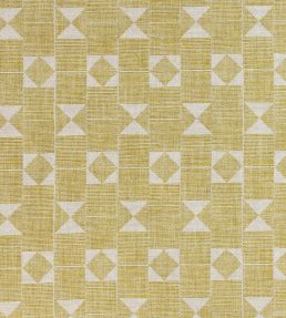 Flag Fabric by Fermoie Yellow