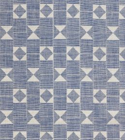 Flag Fabric by Fermoie Indigo