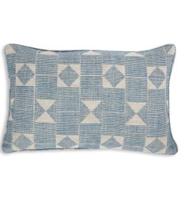 Flag Cushion 43 x 35cm by Fermoie Blue