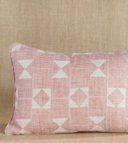 Flag Cushion 43 x 35cm by Fermoie Pink