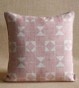 Flag Cushion 43 x 43cm by Fermoie Pink