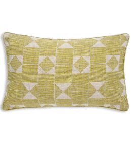 Flag Cushion 43 x 35cm by Fermoie Yellow