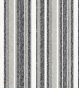 Flamborough Fabric by Warwick Charcoal