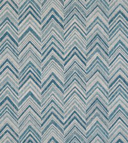 Flame Stitch Wallpaper by Fermoie Aqua