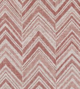 Flame Stitch Fabric by Fermoie Pink