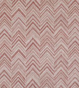 Flame Stitch Fabric by Fermoie Pink