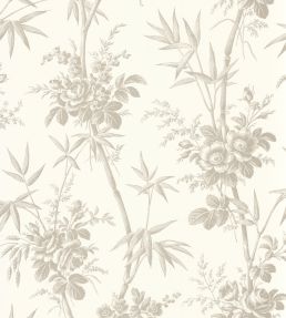 Flanerie Wallpaper by Casadeco Taupe