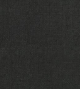 Flax Fabric by Kirkby Design Jet Black