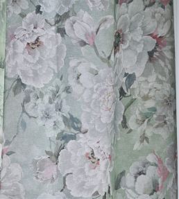Fleur Blanche Fabric by Designers Guild Eau de Nil