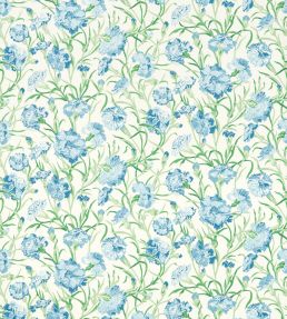 Fleur de Joie Fabric by Harlequin Sky/Forest