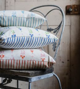 Fleur Fabric by Kate Medlicott Blue-Green