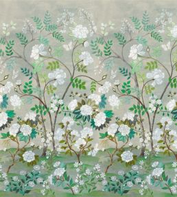 Fleur Orientale Fabric by Designers Guild Celadon