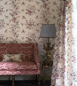 Fleurie Fabric by Lewis & Wood Anemone