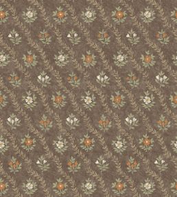 Fleuron Wallpaper by DADO Chestnut
