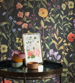 Fleurs Des Champs Wallpaper by Casadeco Bouquet