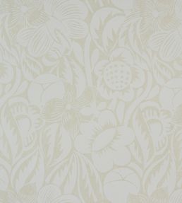 Fleurs Etoilees Wallpaper by Christopher Farr Cloth Vanilla