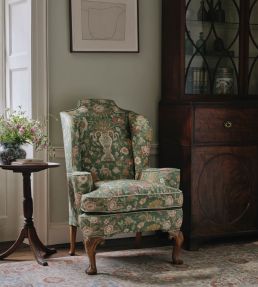Fleury Fabric by Colefax And Fowler Red