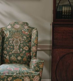Fleury Fabric by Colefax And Fowler Red