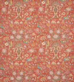Fleury Fabric by Colefax And Fowler Red