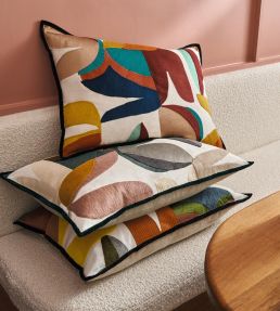 Flirt Cushion 40 x 60cm by Maison Casamance Ambre