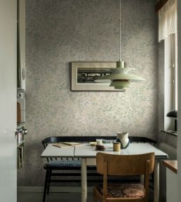 Flora Wallpaper by Borastapeter White