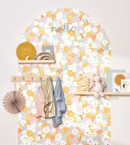 Flora Wallpaper by Caselio Multicouleurs