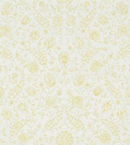 Flora Wallpaper by Designers Guild Chartreuse