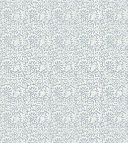 Flora Wallpaper by GP & J Baker Blue