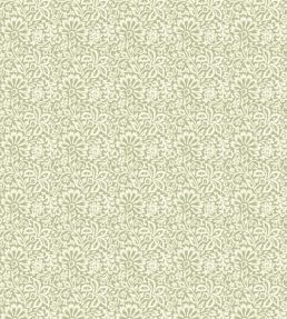Flora Wallpaper by GP & J Baker Green