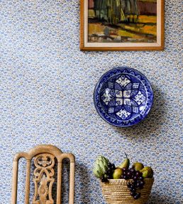 Floral Dance Wallpaper by Langelid Von Bromssen Denim