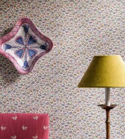 Floral Dance Wallpaper by Langelid Von Bromssen Mauve