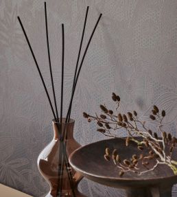 Floral Lace Wallpaper by Eijffinger Taupe/Purple