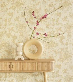 Floral Mist Wallpaper by Eijffinger White / Cream