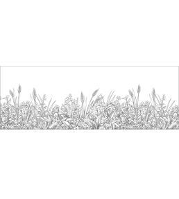 Floral Shades Wallpaper by Caselio Noir Et Blanc