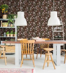 Floral Tapestry Wallpaper by Coordonne Lilac