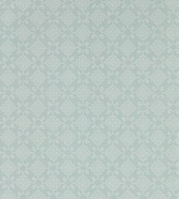 Floral Tracery Wallpaper by Zoffany Wedgwood Blue