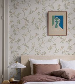 Floral Tree Wallpaper by Borastapeter Natural