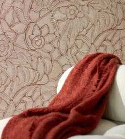 Flore Wallpaper by Arte Terracotta
