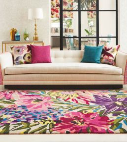 Harlequin Floreale rug Fuchsia 44905-140200-US Fuchsia