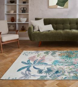 Harlequin Floreana rug Bleached Coral HFLOBLECOR7615 Bleached Coral