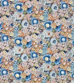 Florella Linen Fabric by Ian Sanderson Charleston