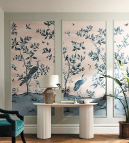 Florence Mural by Harlequin Powder - China Blue