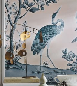 Florence Mural by Harlequin Powder - China Blue