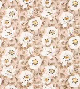 Florent Fabric by Harlequin Positano / Maple / Graphite
