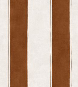 Florentine Stripe Wallpaper by Coordonne Coffee